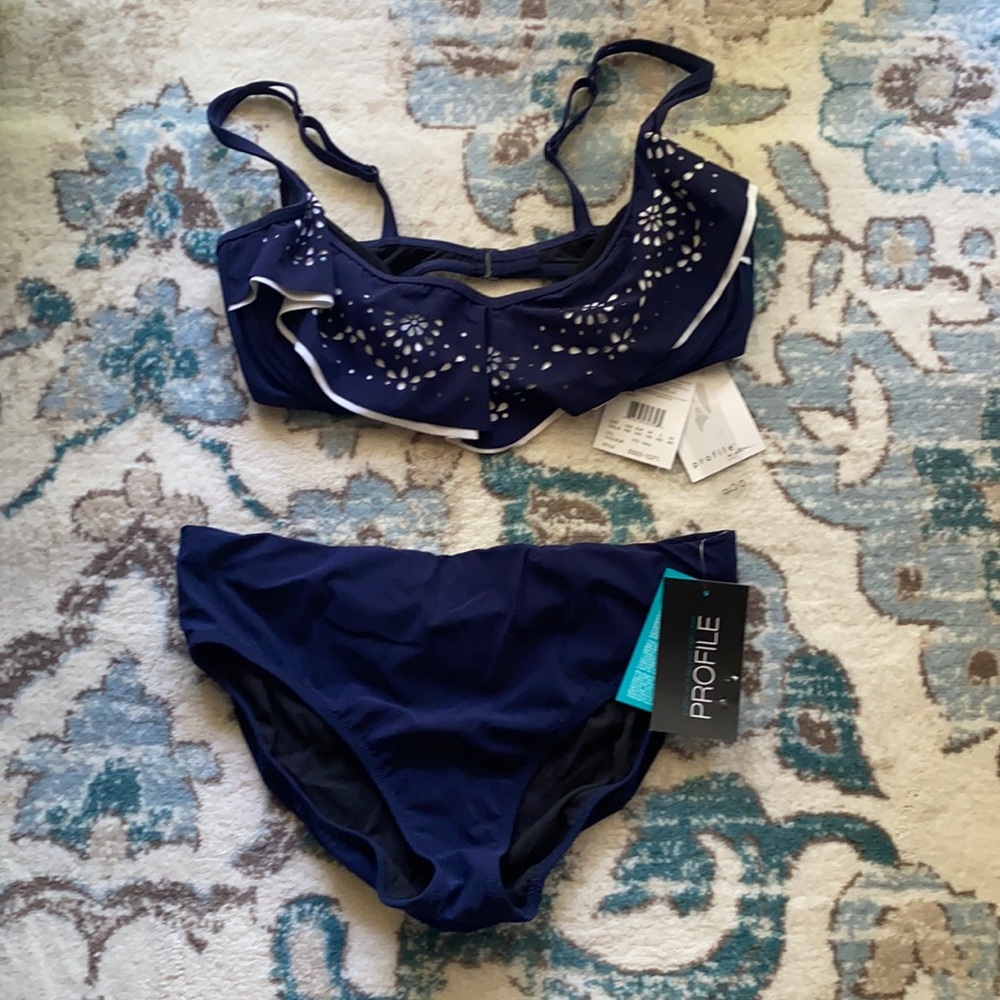 Your Profile navy bikini